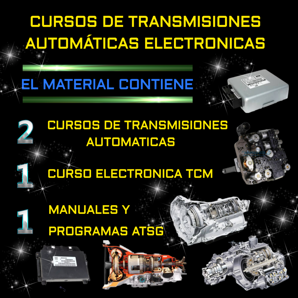 CURSOS DE TRANSMISIONES AUTOMÁTICAS ELECTRÓNICAS Autotronica Automotriz