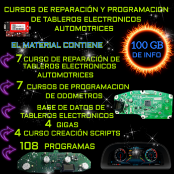 CURSOS DE REPARACION Y PROGRAMACION DE TABLEROS ELECTRONICOS